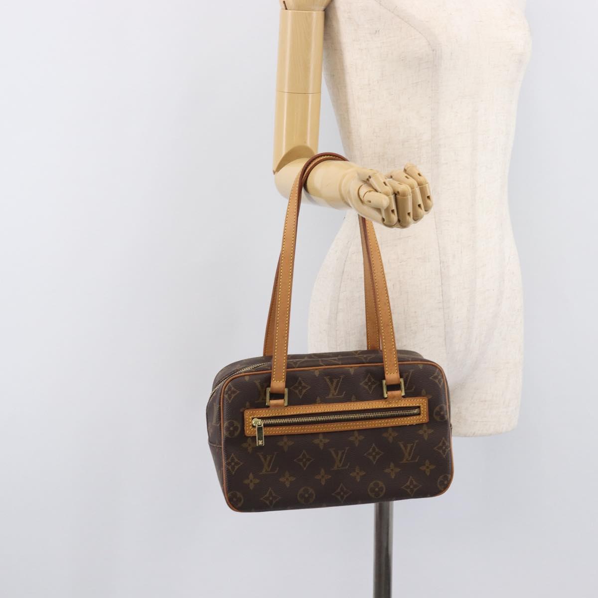 LOUIS VUITTON Monogram Cite MM Hand Bag M51182 LV Auth am12973V