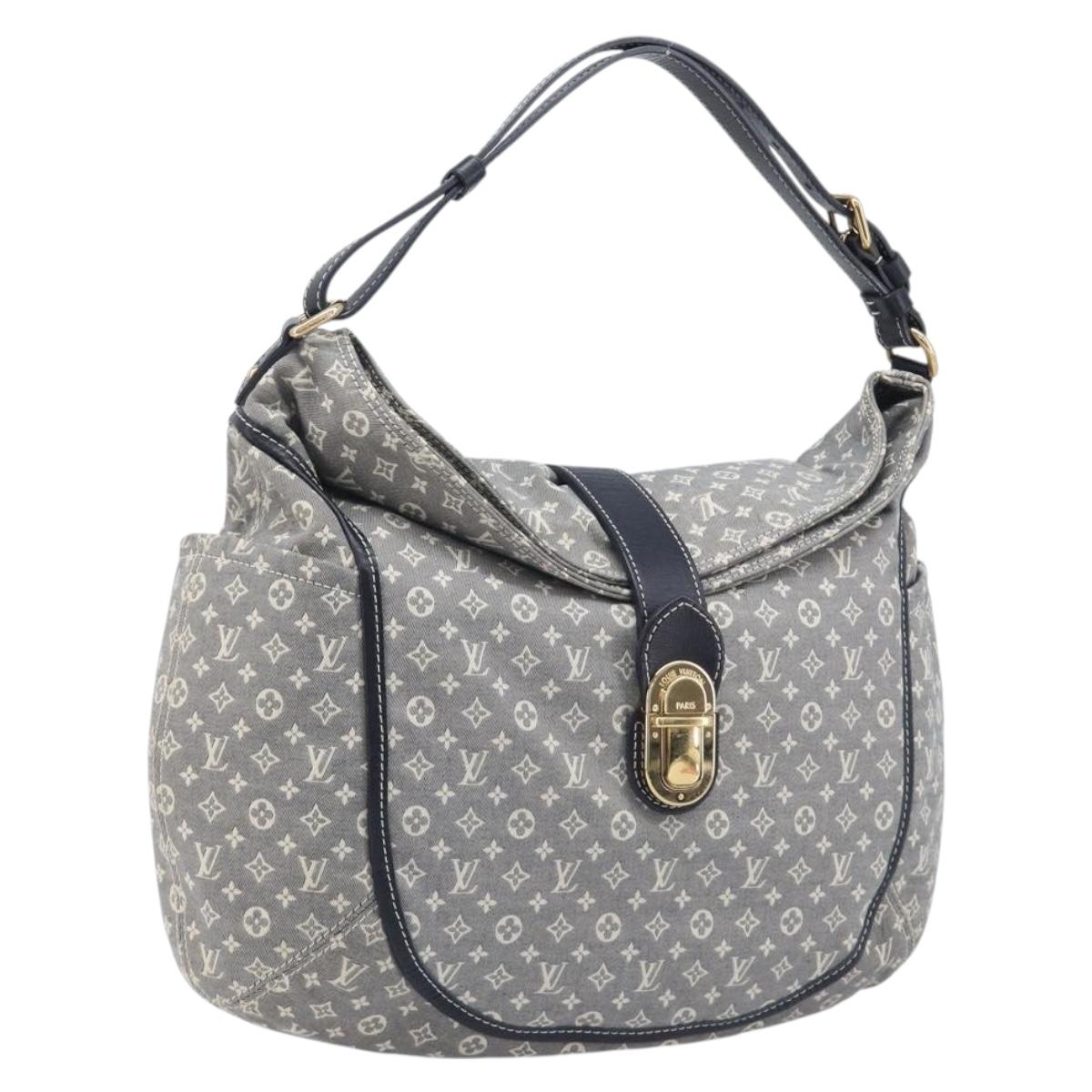 LOUIS VUITTON Monogram Idylle Romance Bag Gray Uncle M56700 LV Auth am12985V