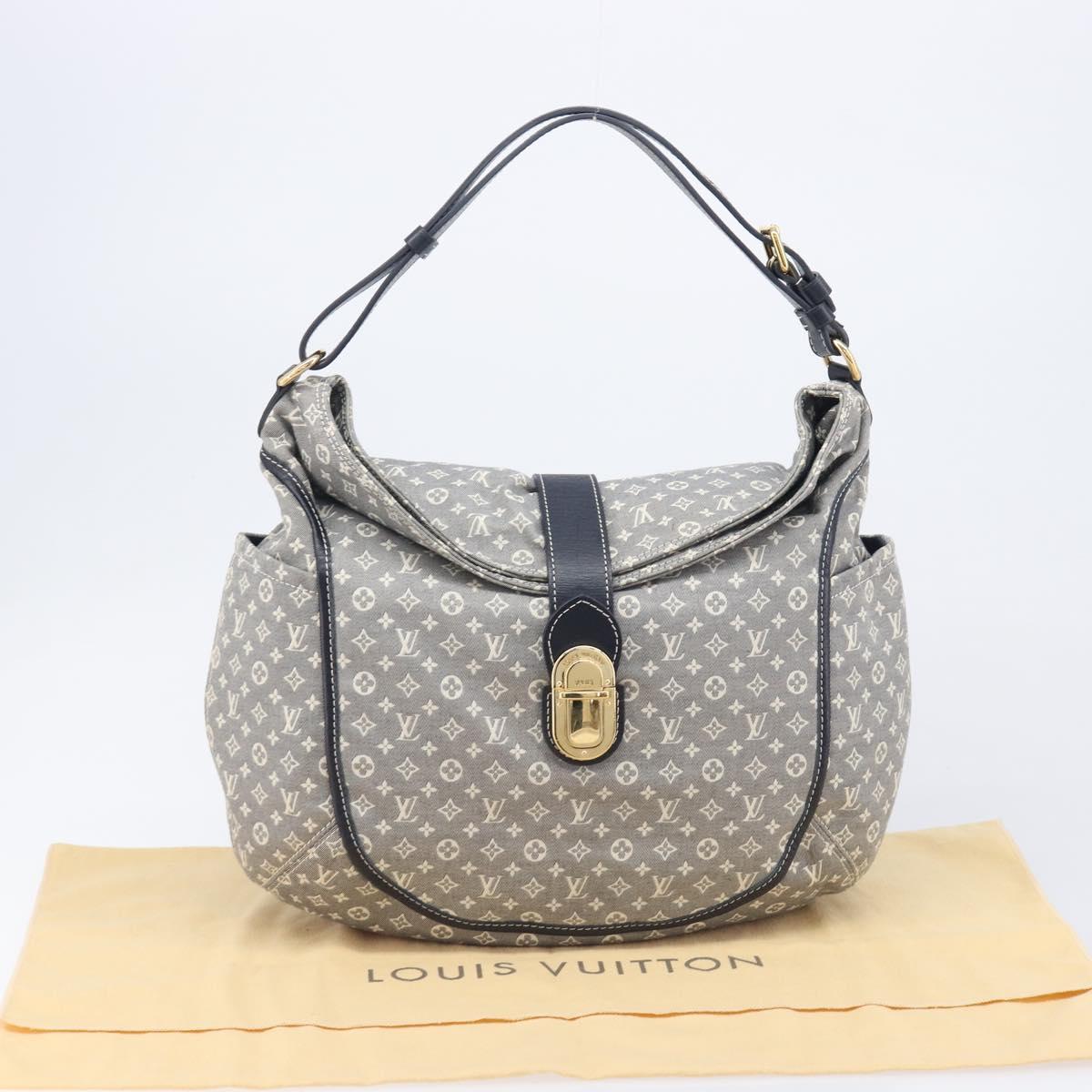 LOUIS VUITTON Monogram Idylle Romance Bag Gray Uncle M56700 LV Auth am12985V