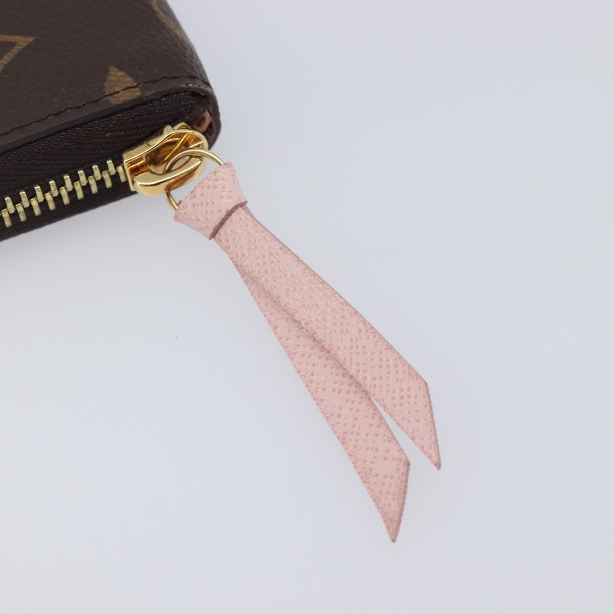 LOUIS VUITTON Monogram Portefeuille Clemence Long Wallet M61298 LV Auth am13017M