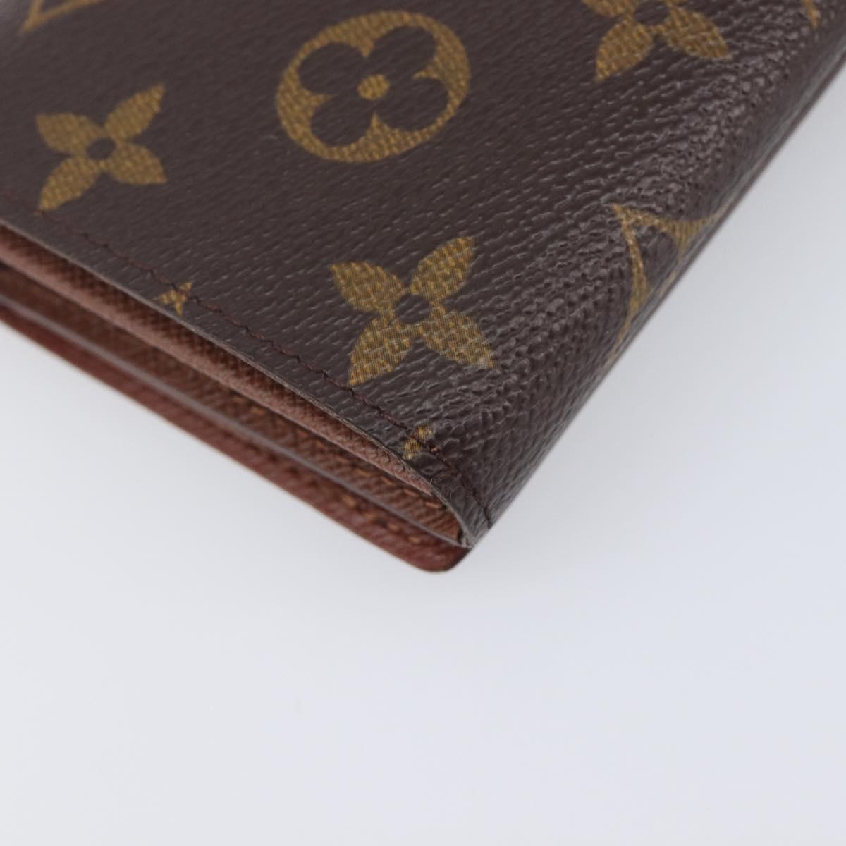 LOUIS VUITTON Monogram Portefeuille Tresor Bifold Wallet M61736 LV Auth am13024V