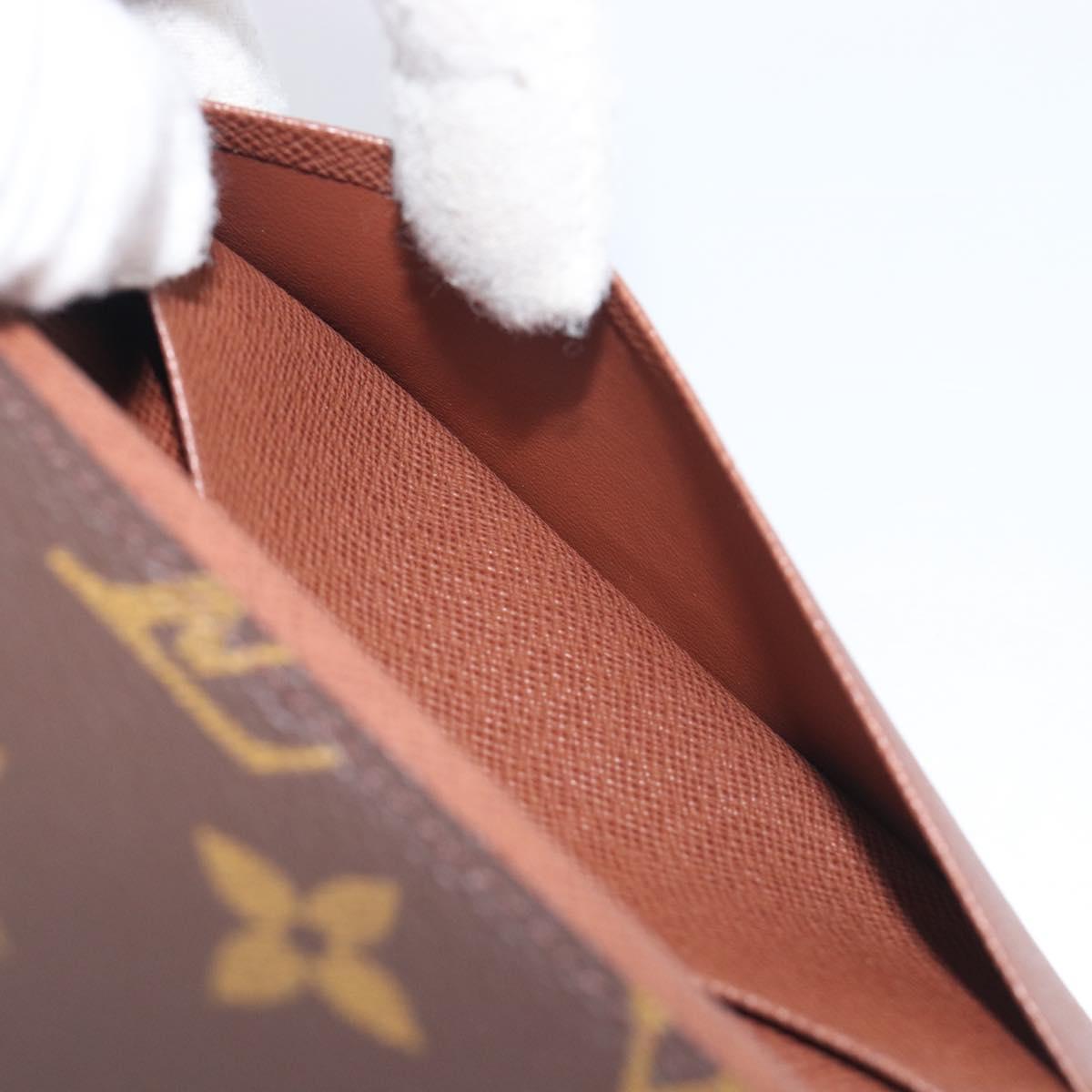 LOUIS VUITTON Monogram Portefeuille Tresor Bifold Wallet M61736 LV Auth am13024V