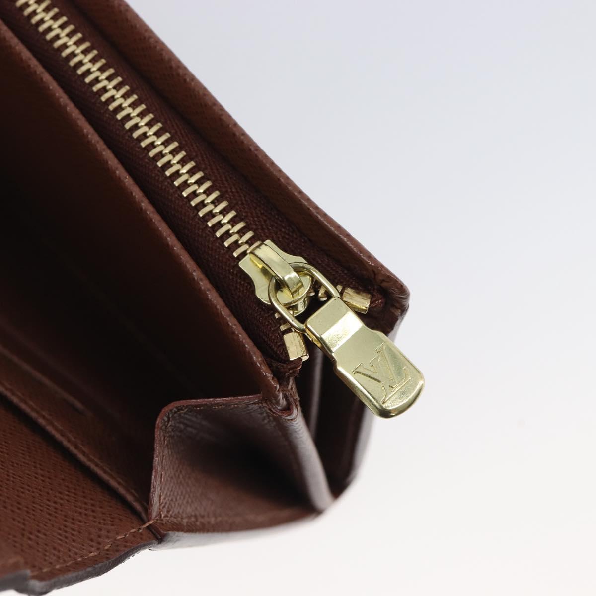 LOUIS VUITTON Monogram Portefeuille Tresor Bifold Wallet M61736 LV Auth am13024V