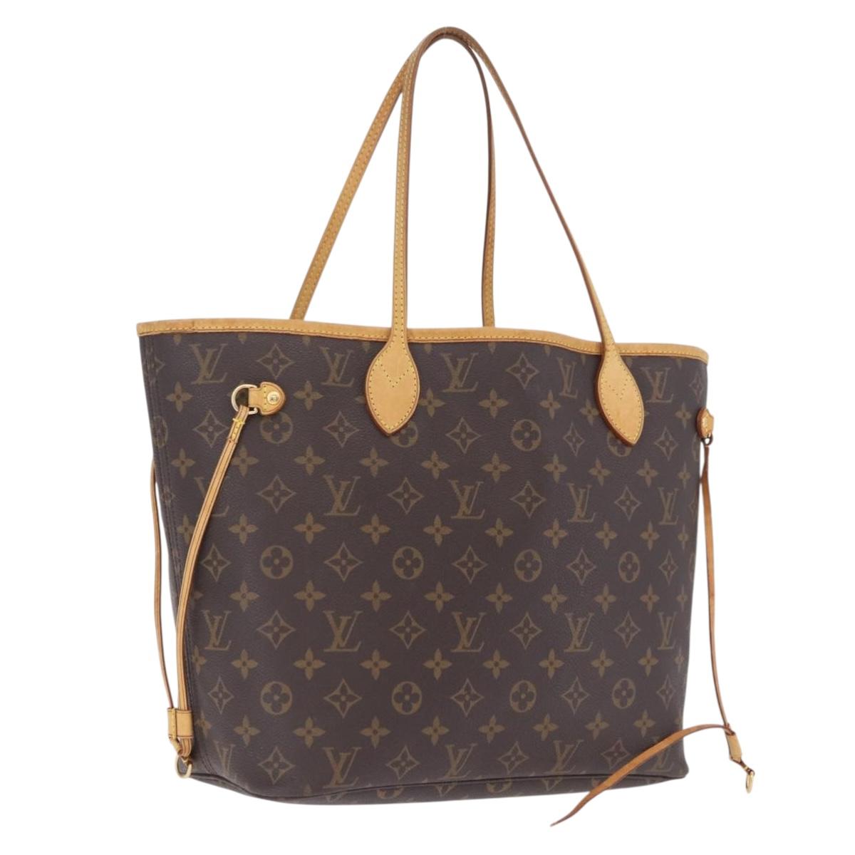 LOUIS VUITTON Monogram Neverfull MM Tote Bag M40156 LV Auth am13077