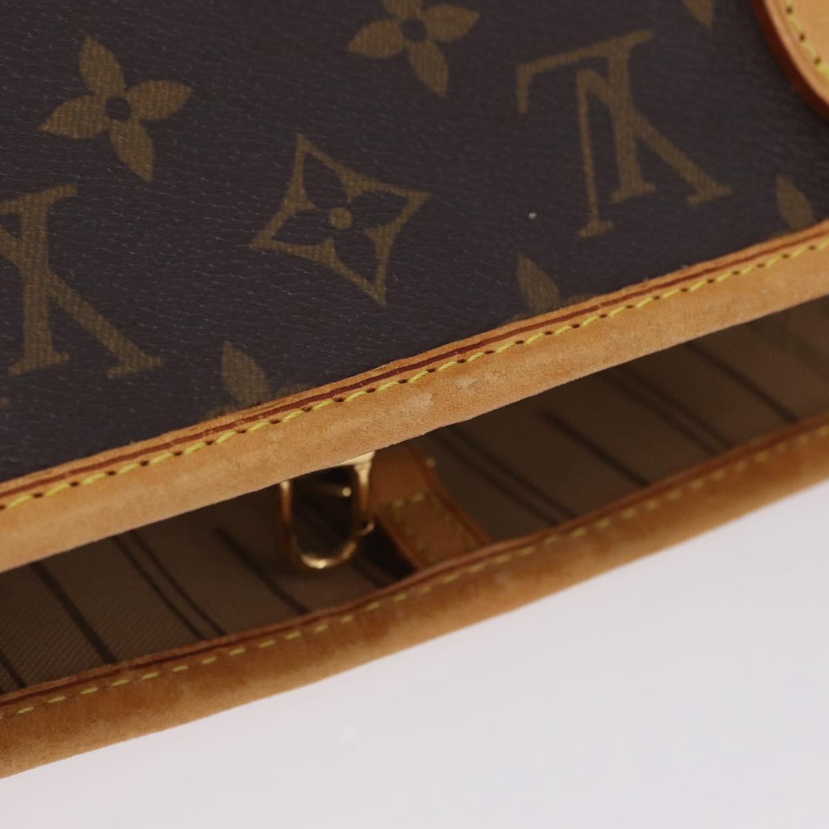 LOUIS VUITTON Monogram Neverfull MM Tote Bag M40156 LV Auth am13077