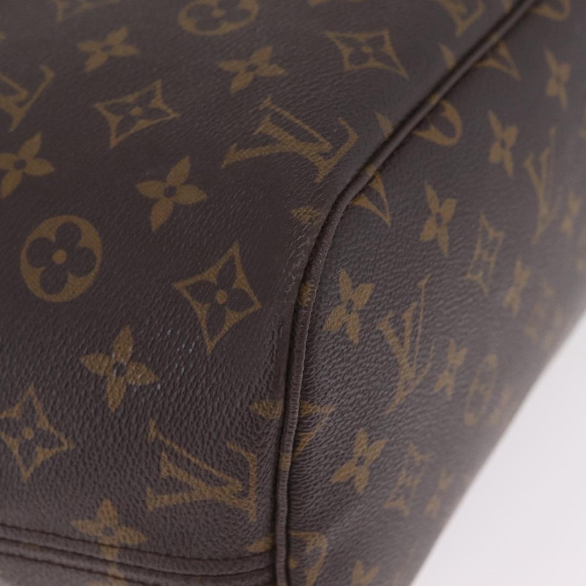 LOUIS VUITTON Monogram Neverfull MM Tote Bag M40156 LV Auth am13077