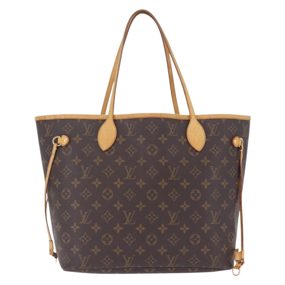 LOUIS VUITTON Monogram Neverfull MM Tote Bag M40156 LV Auth am13077
