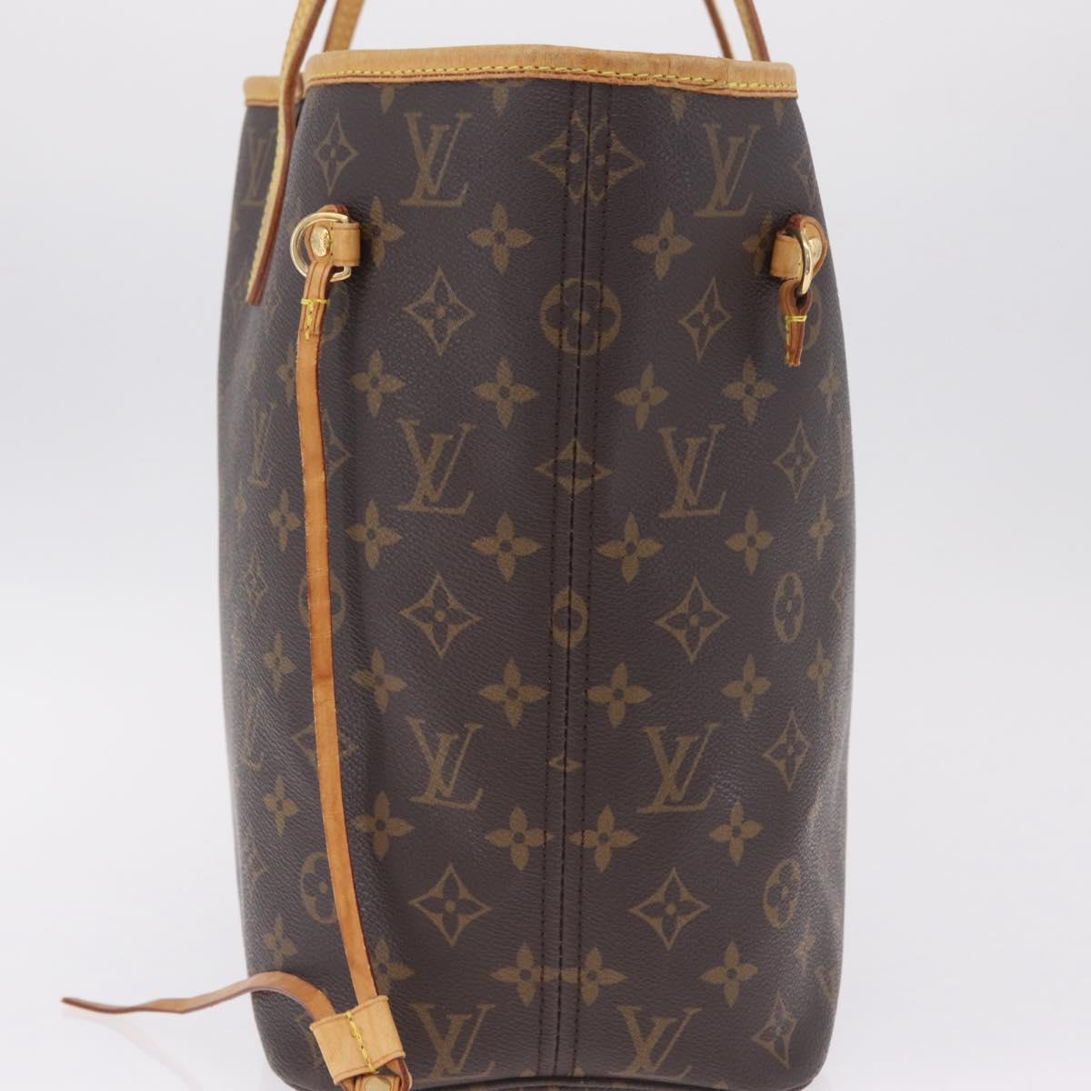 LOUIS VUITTON Monogram Neverfull MM Tote Bag M40156 LV Auth am13077