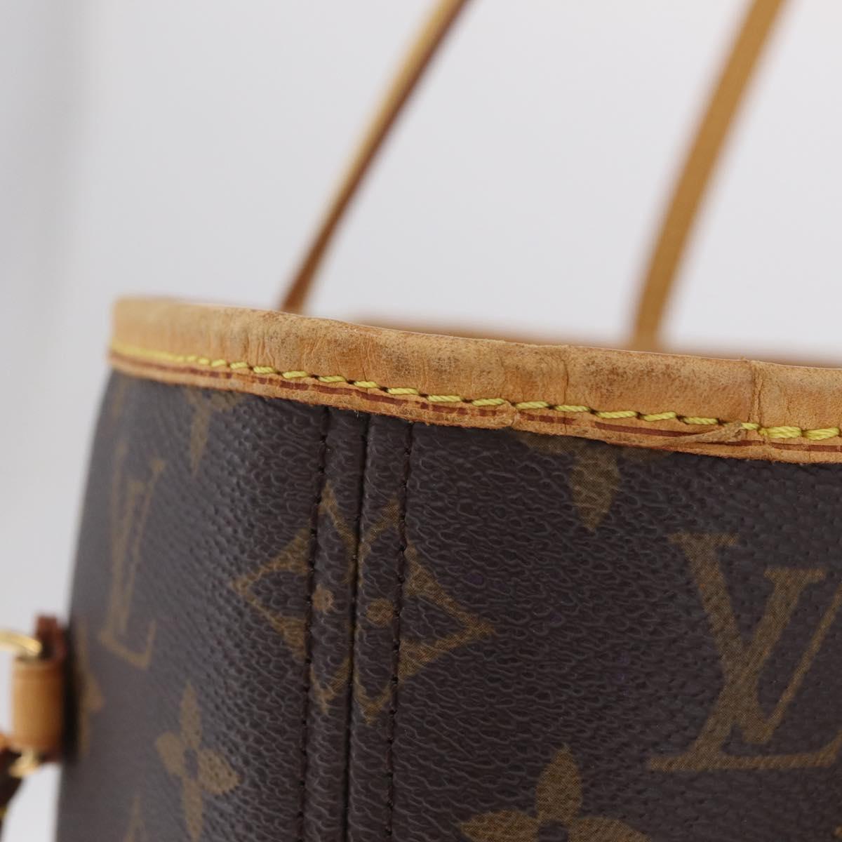 LOUIS VUITTON Monogram Neverfull MM Tote Bag M40156 LV Auth am13077