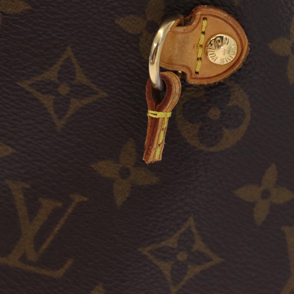 LOUIS VUITTON Monogram Neverfull MM Tote Bag M40156 LV Auth am13077
