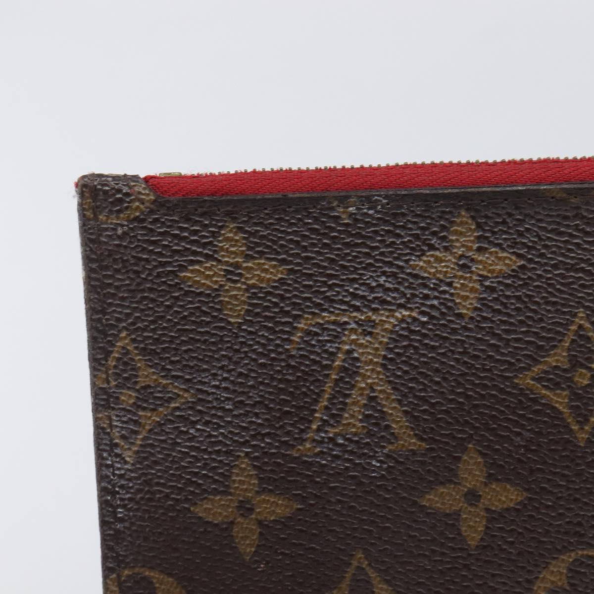 LOUIS VUITTON Monogram Neverfull MM Pouch LV Auth am13087