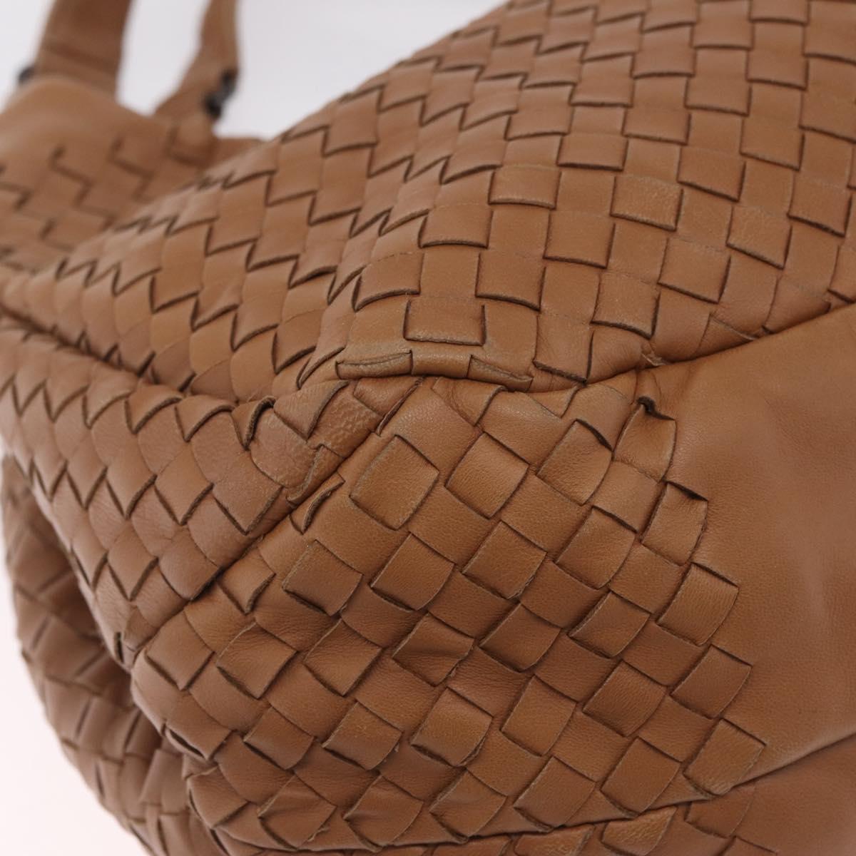 Bottega Veneta INTRECCIATO Campana Shoulder Bag Leather 125787 Auth am13103V
