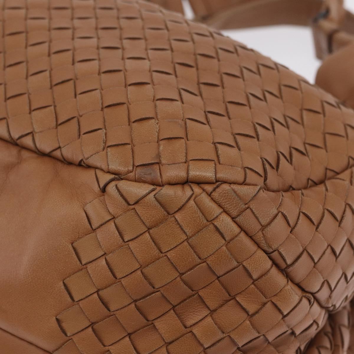 Bottega Veneta INTRECCIATO Campana Shoulder Bag Leather 125787 Auth am13103V
