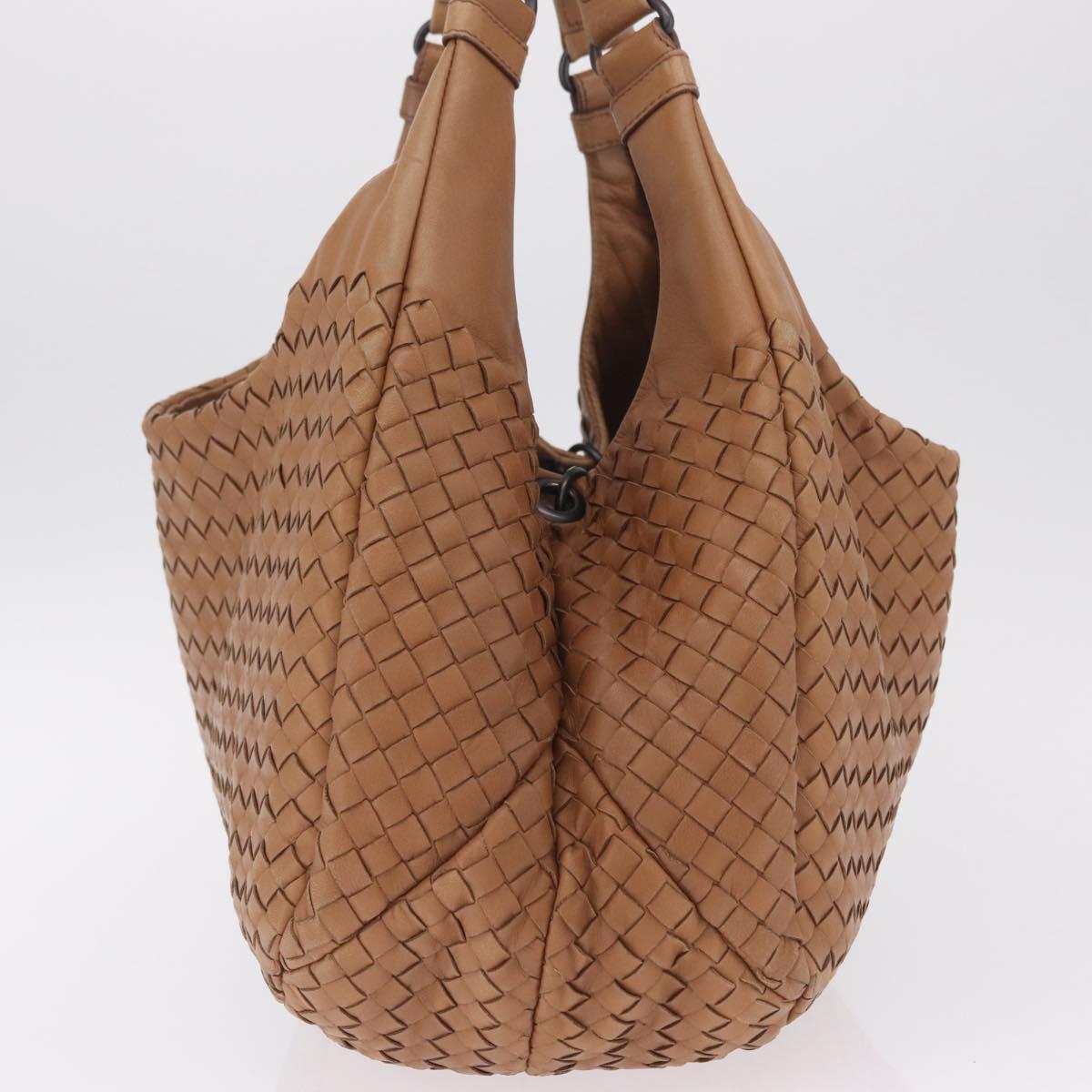Bottega Veneta INTRECCIATO Campana Shoulder Bag Leather 125787 Auth am13103V