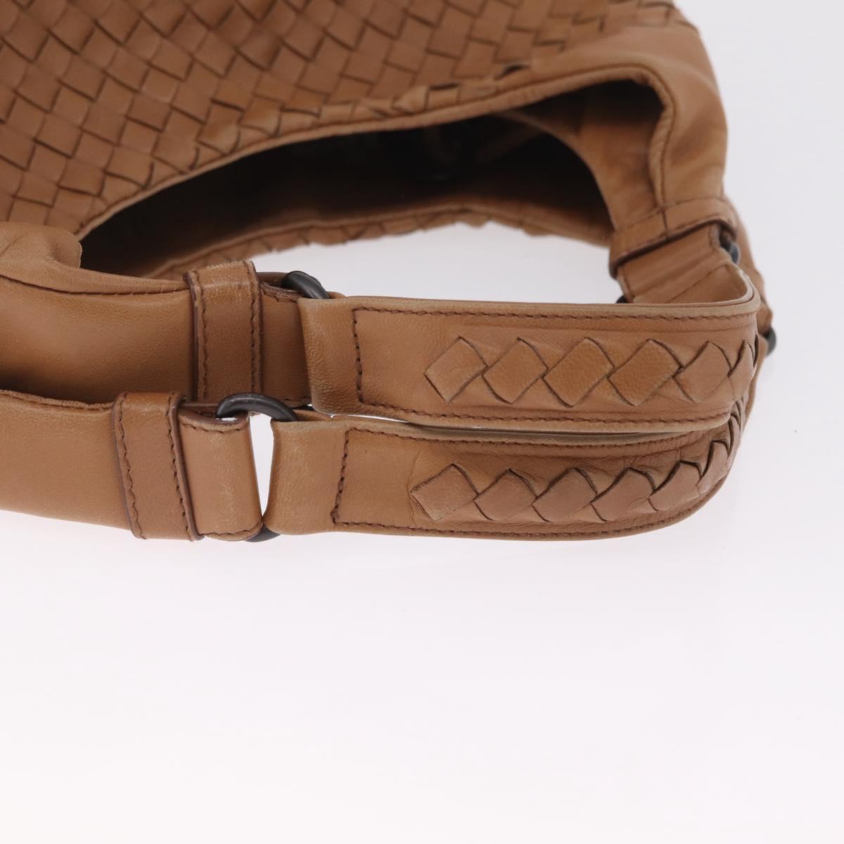 Bottega Veneta INTRECCIATO Campana Shoulder Bag Leather 125787 Auth am13103V