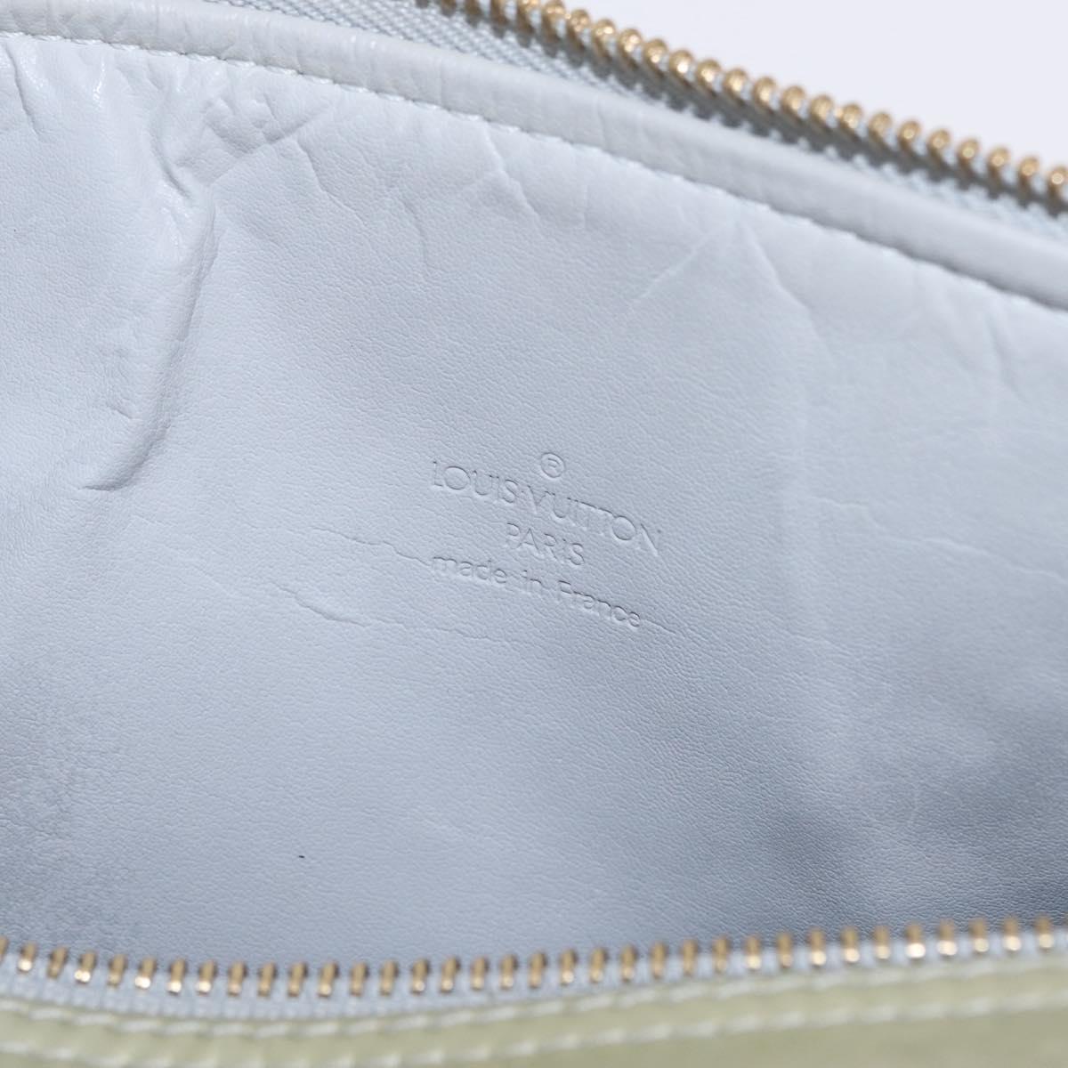 LOUIS VUITTON Monogram Vernis Bedford Hand Bag Gris M91130 LV Auth am13110V