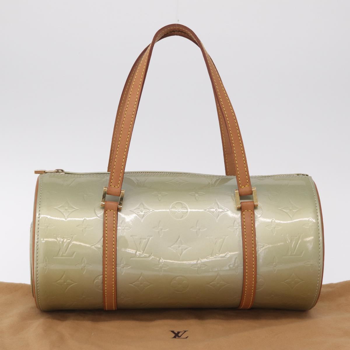 LOUIS VUITTON Monogram Vernis Bedford Hand Bag Gris M91130 LV Auth am13110V