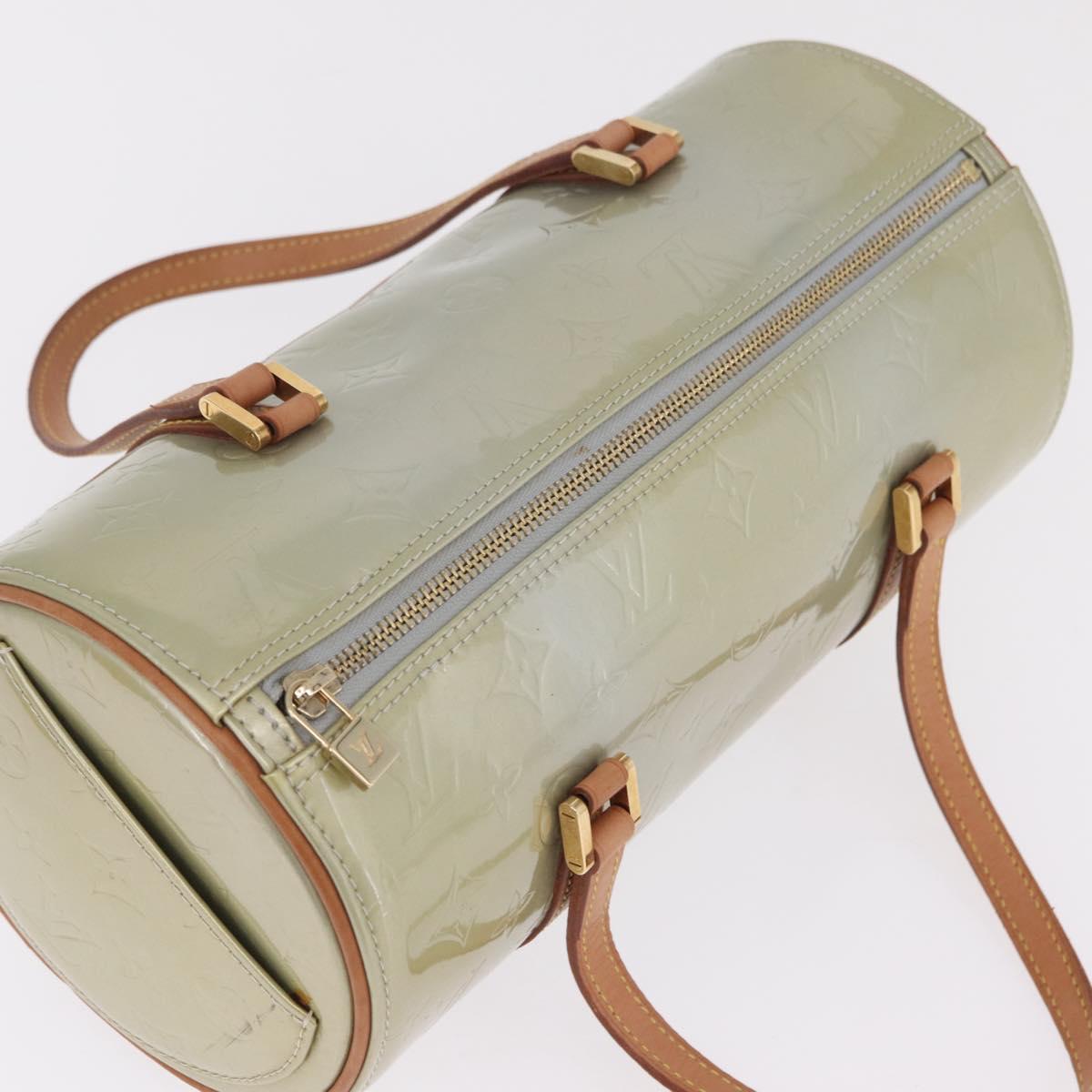 LOUIS VUITTON Monogram Vernis Bedford Hand Bag Gris M91130 LV Auth am13110V