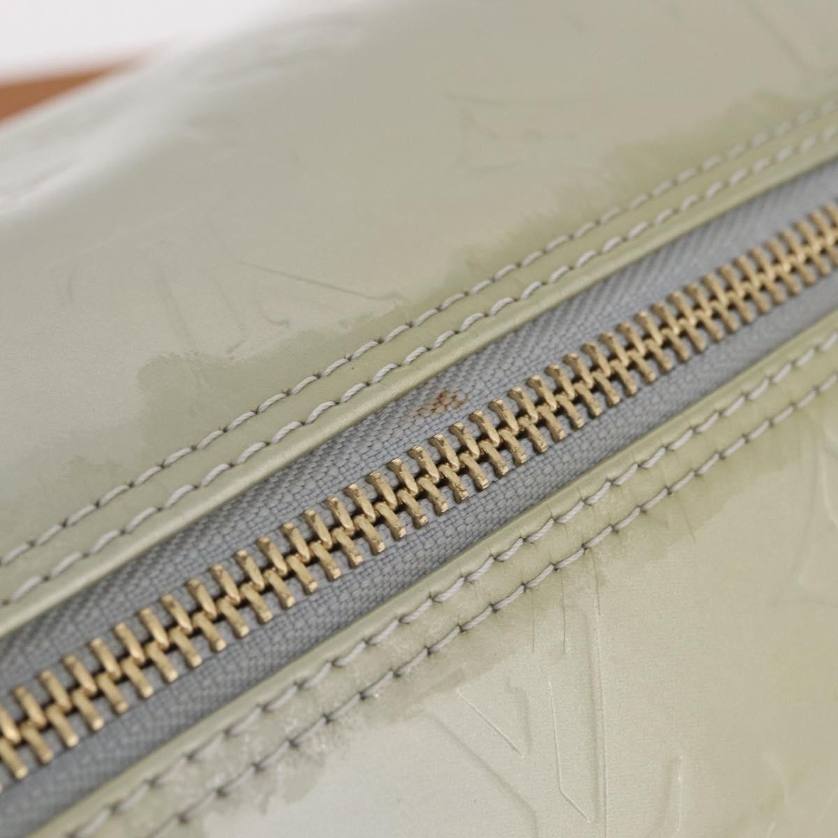 LOUIS VUITTON Monogram Vernis Bedford Hand Bag Gris M91130 LV Auth am13110V