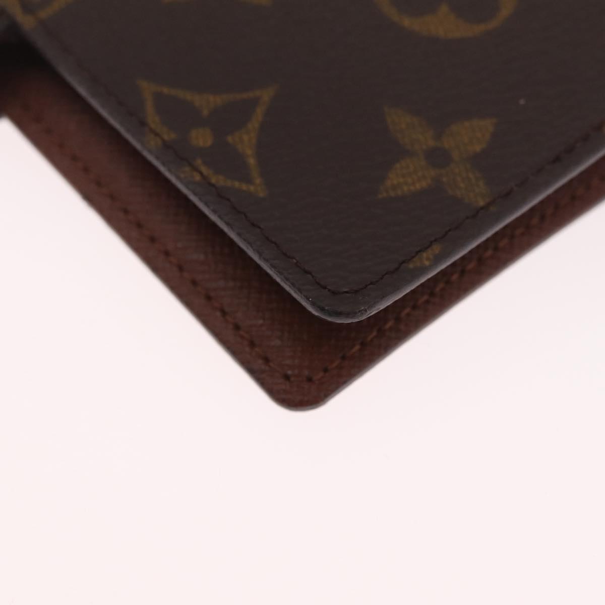 LOUIS VUITTON Monogram Agenda PM Day Planner Cover R20005 LV Auth am13123V
