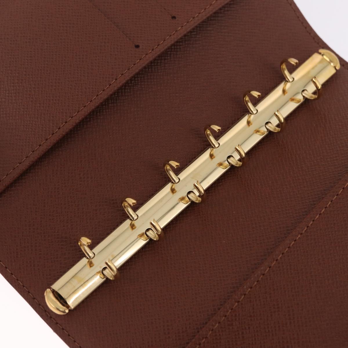 LOUIS VUITTON Monogram Agenda PM Day Planner Cover R20005 LV Auth am13123V