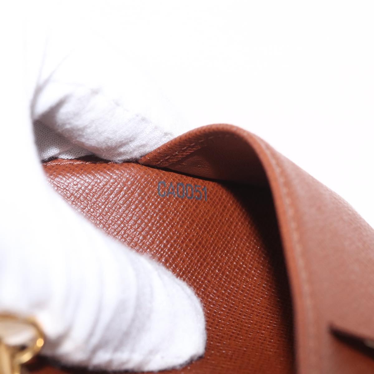LOUIS VUITTON Monogram Agenda PM Day Planner Cover R20005 LV Auth am13123V