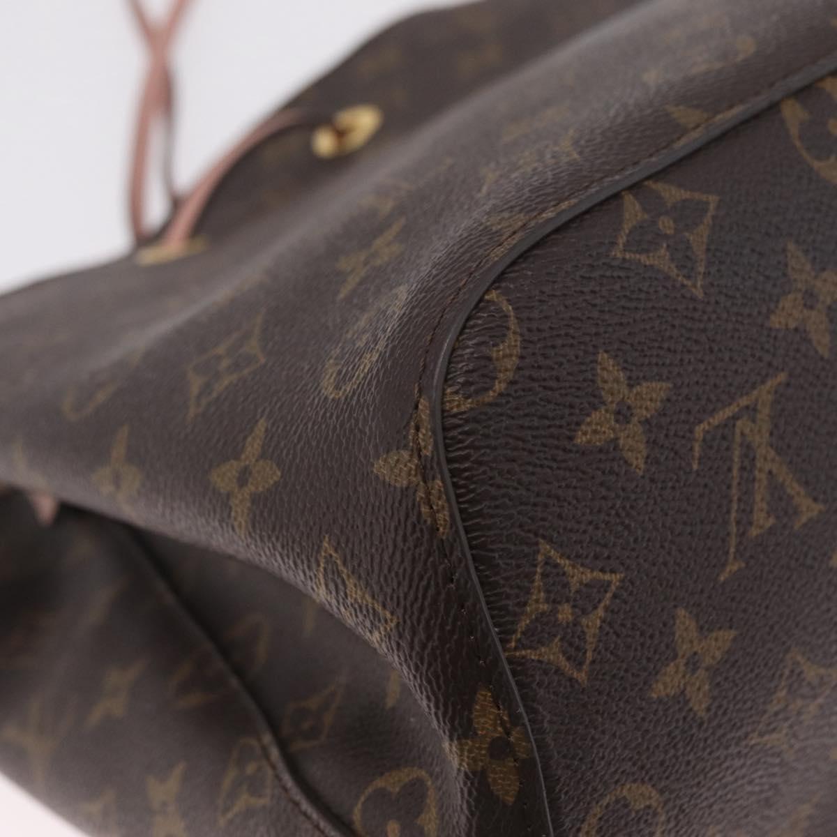 LOUIS VUITTON Monogram Neo Noe Shoulder Bag Pink M44022 LV Auth am13131V