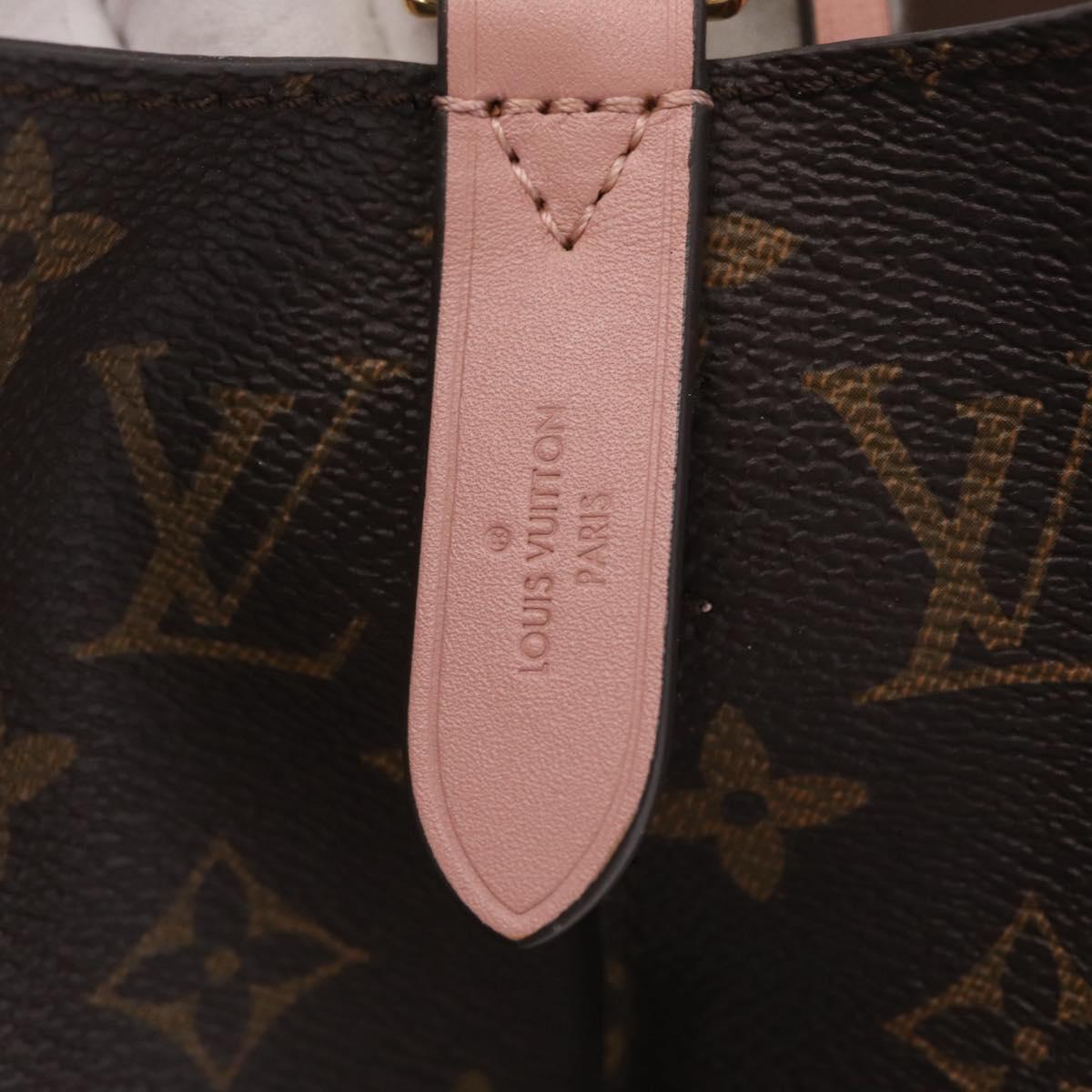 LOUIS VUITTON Monogram Neo Noe Shoulder Bag Pink M44022 LV Auth am13131V