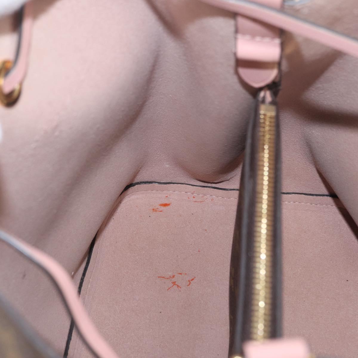 LOUIS VUITTON Monogram Neo Noe Shoulder Bag Pink M44022 LV Auth am13131V