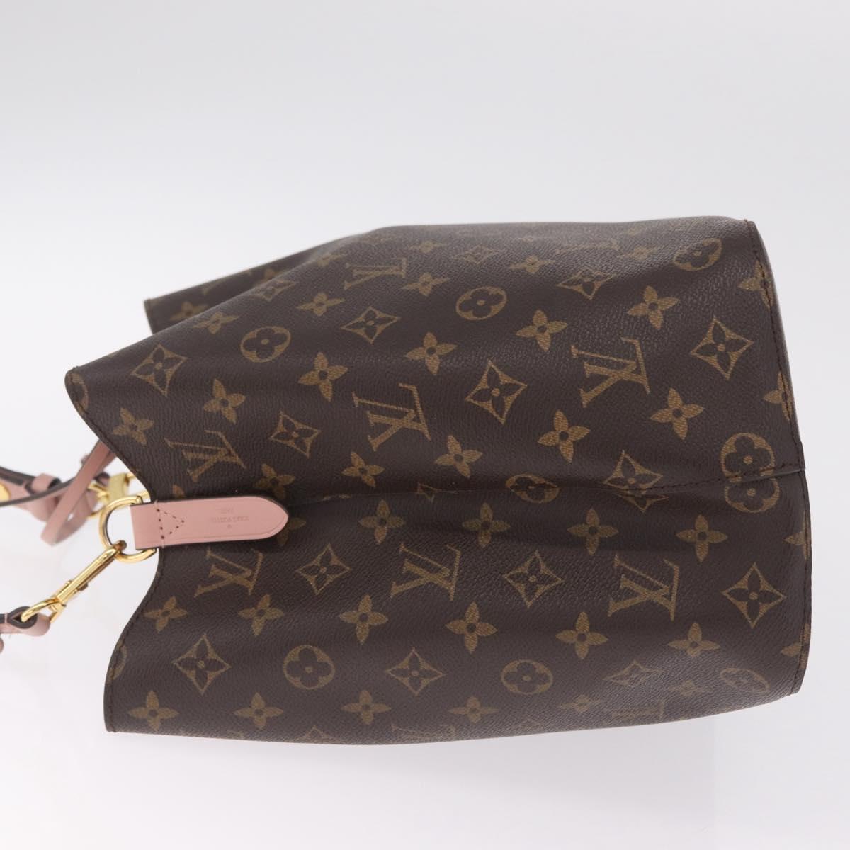 LOUIS VUITTON Monogram Neo Noe Shoulder Bag Pink M44022 LV Auth am13131V