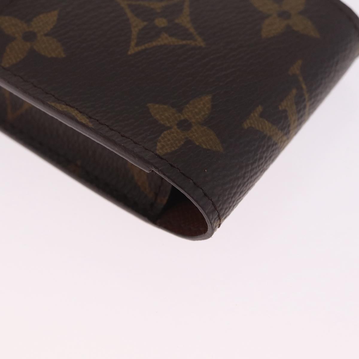 LOUIS VUITTON Monogram Etui Cigarette Case M63024 LV Auth am13153V