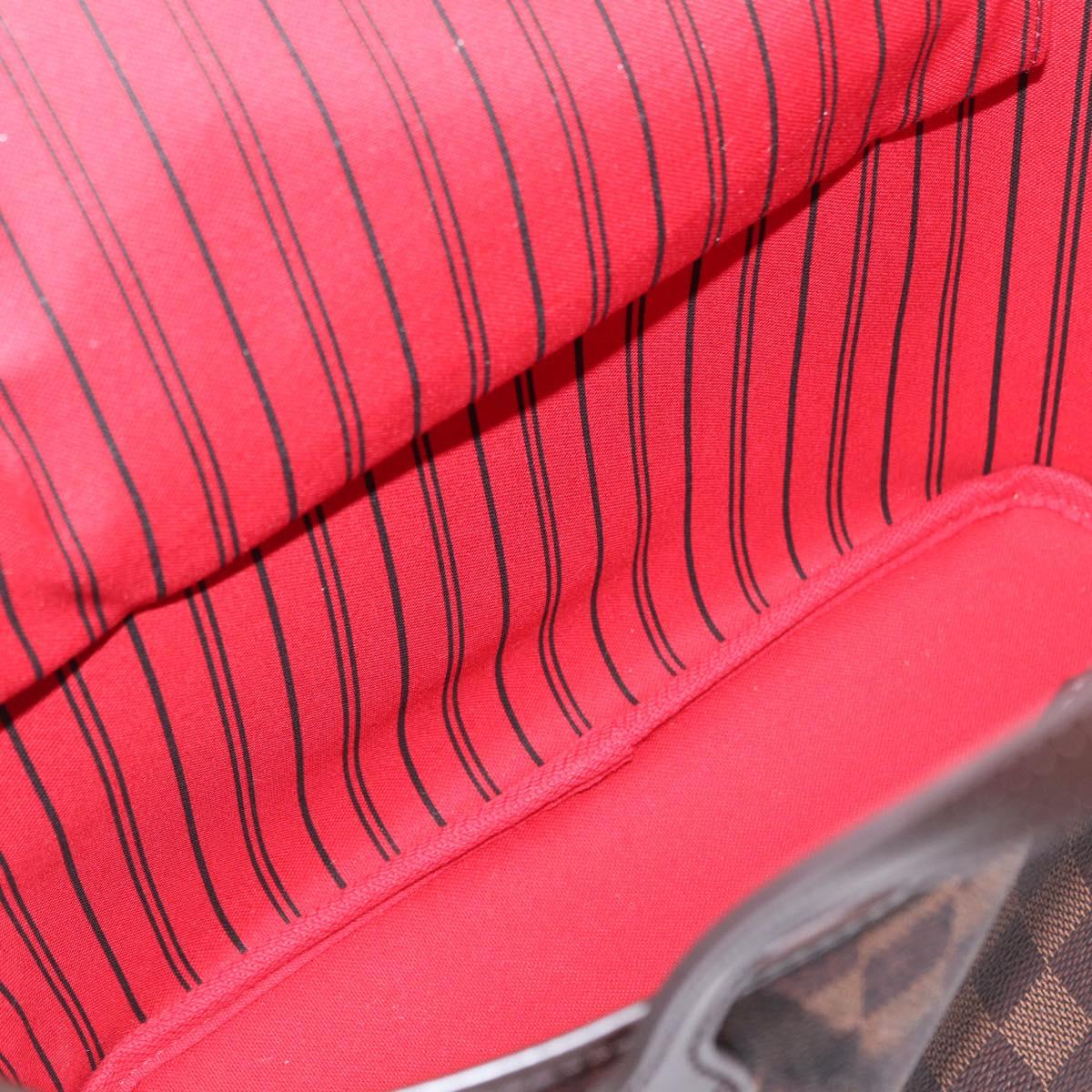 LOUIS VUITTON Damier Ebene Neverfull PM Tote Bag N51109 LV Auth am13228SAV