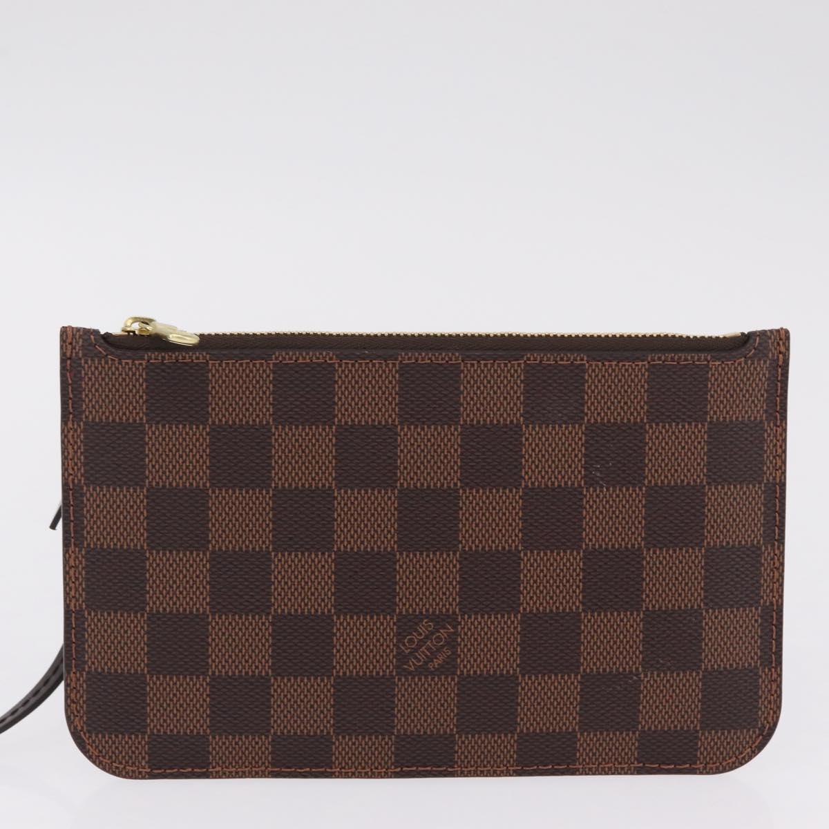 LOUIS VUITTON Damier Ebene Neverfull PM Tote Bag N51109 LV Auth am13228SAV