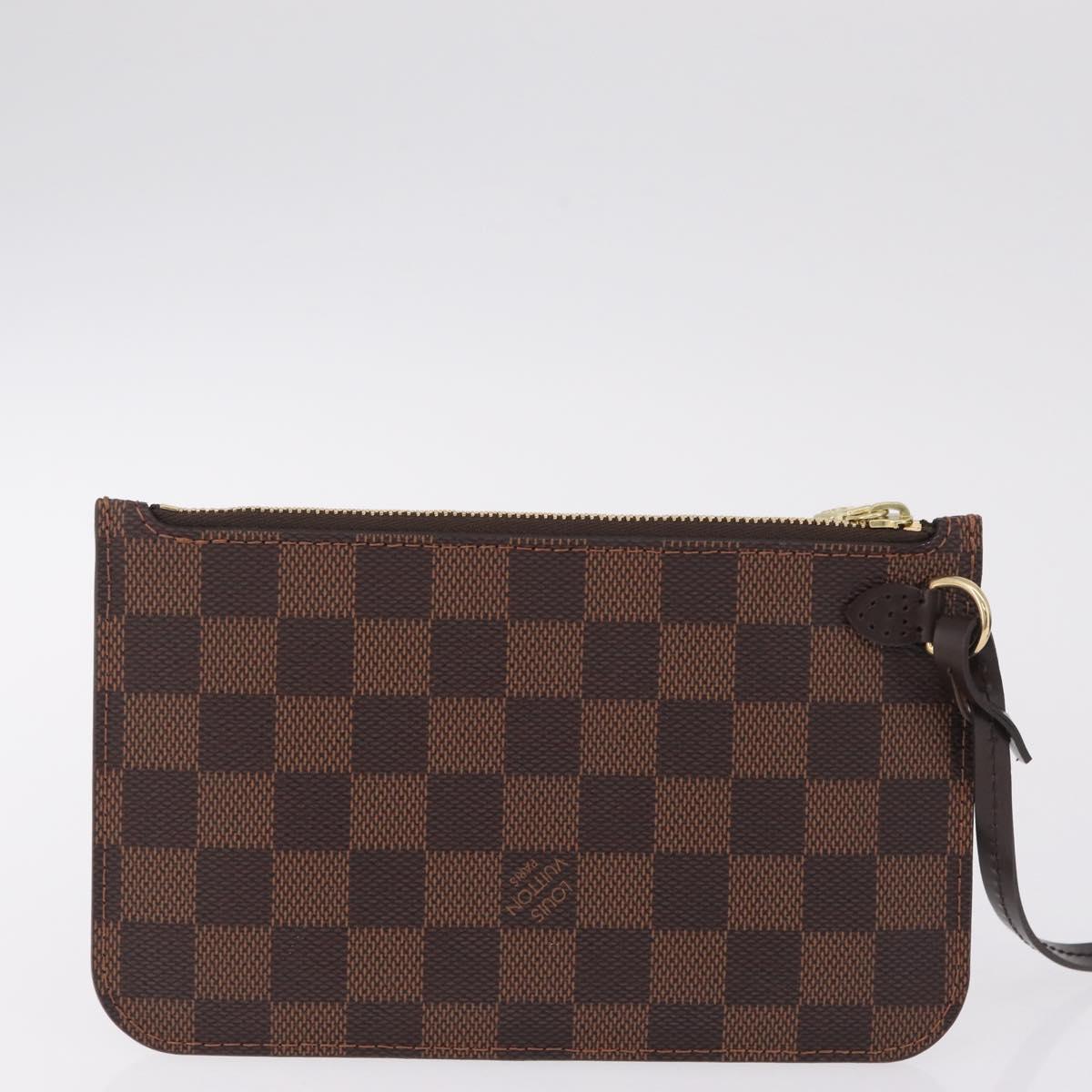 LOUIS VUITTON Damier Ebene Neverfull PM Tote Bag N51109 LV Auth am13228SAV