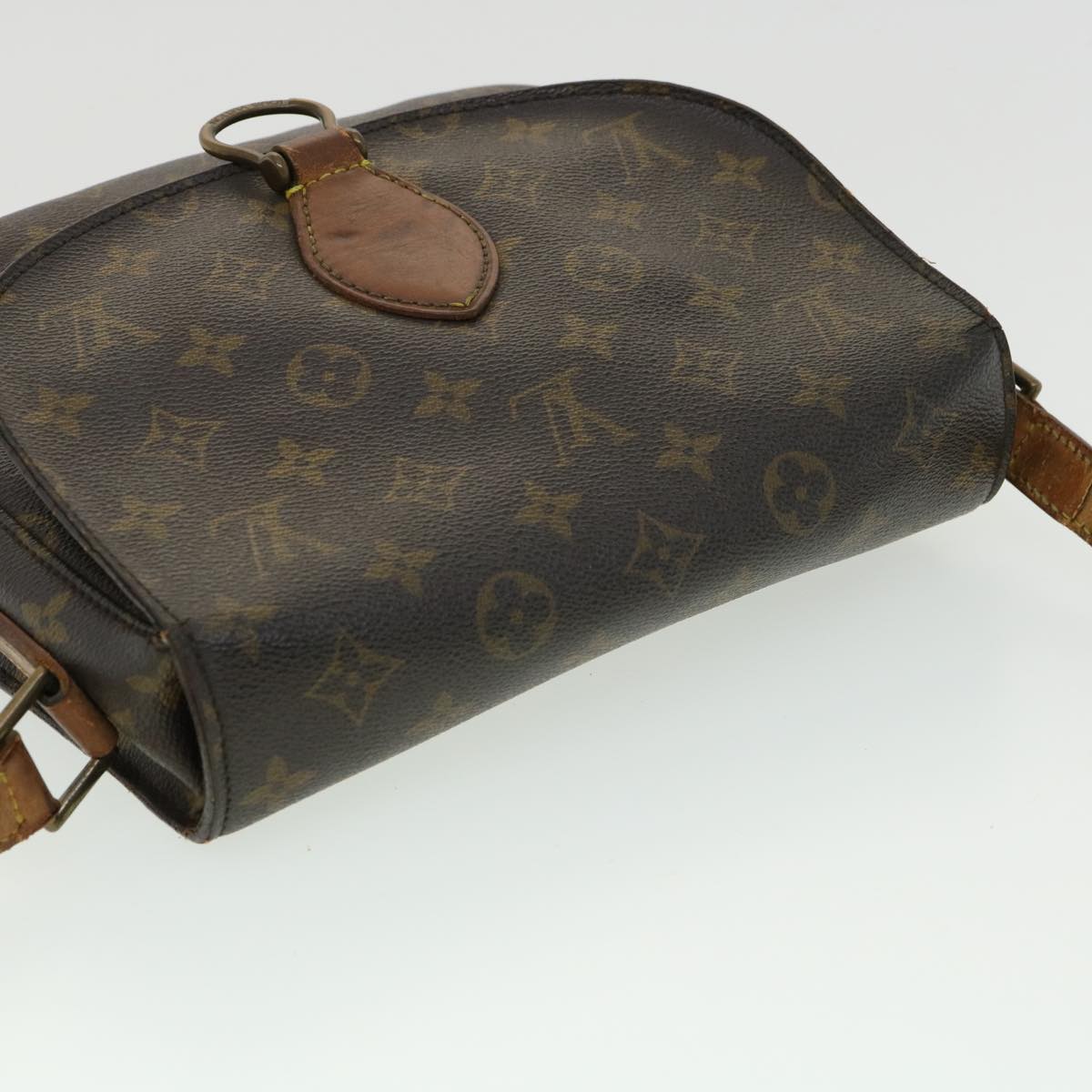 LOUIS VUITTON Monogram Saint Cloud GM Shoulder Bag M51242 LV Auth am3133