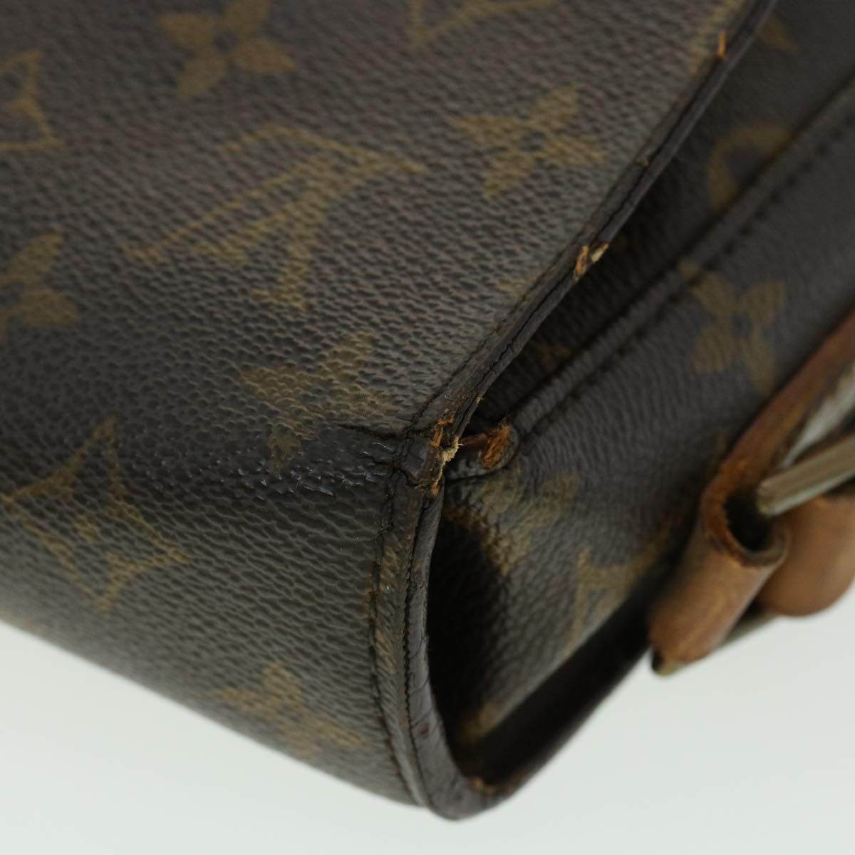 LOUIS VUITTON Monogram Saint Cloud GM Shoulder Bag M51242 LV Auth am3133