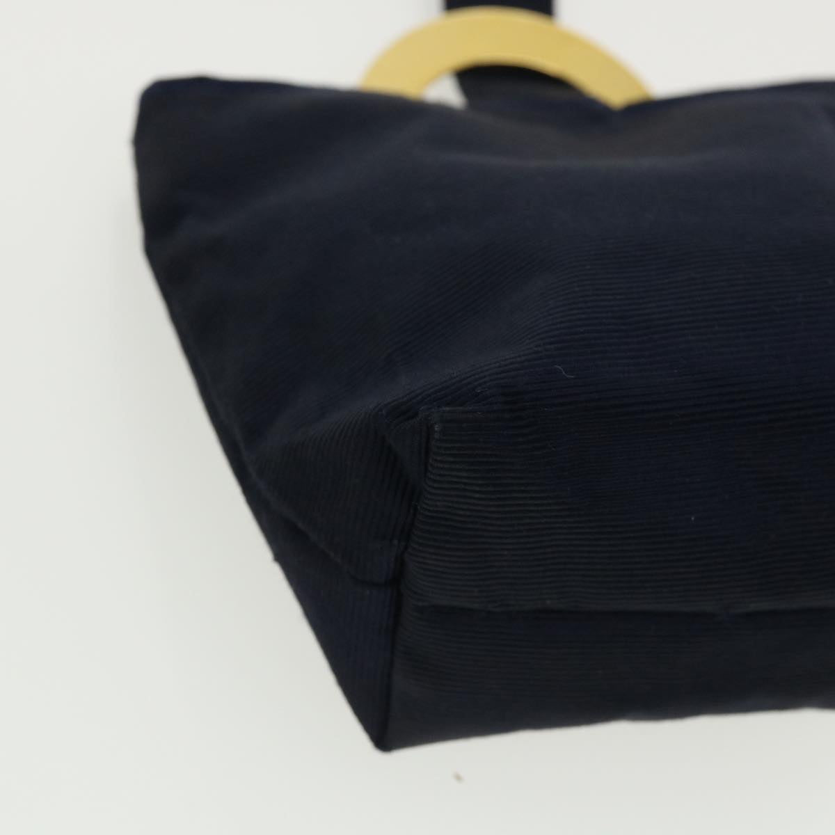 CELINE Circle Pouch Navy Auth am3209