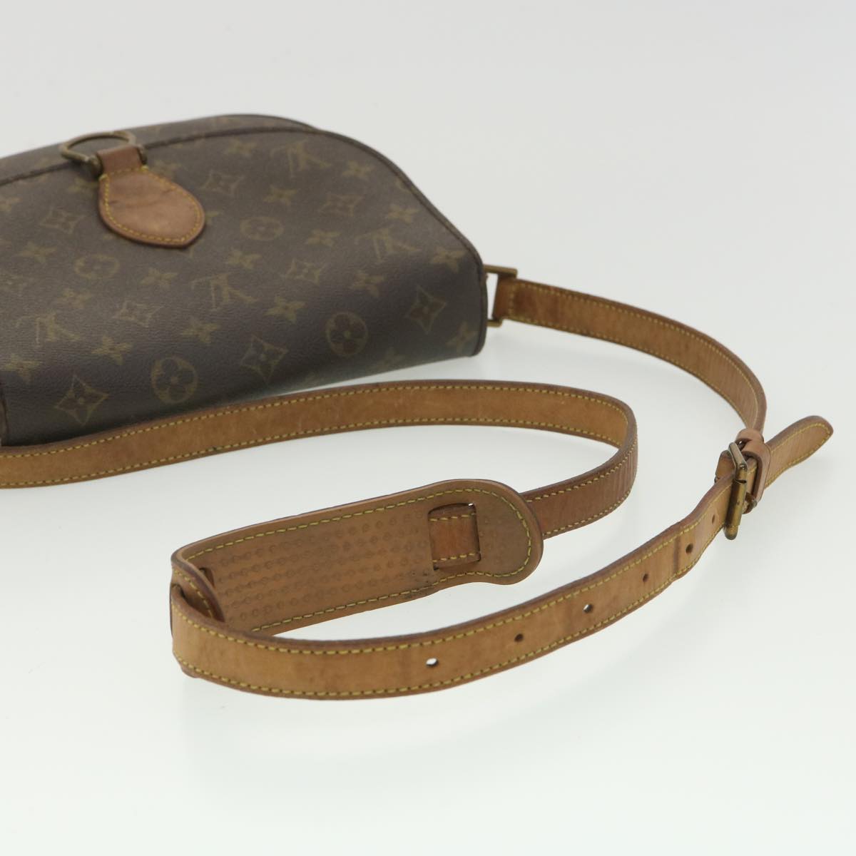 LOUIS VUITTON Monogram Saint Cloud GM Shoulder Bag M51242 LV Auth am3488