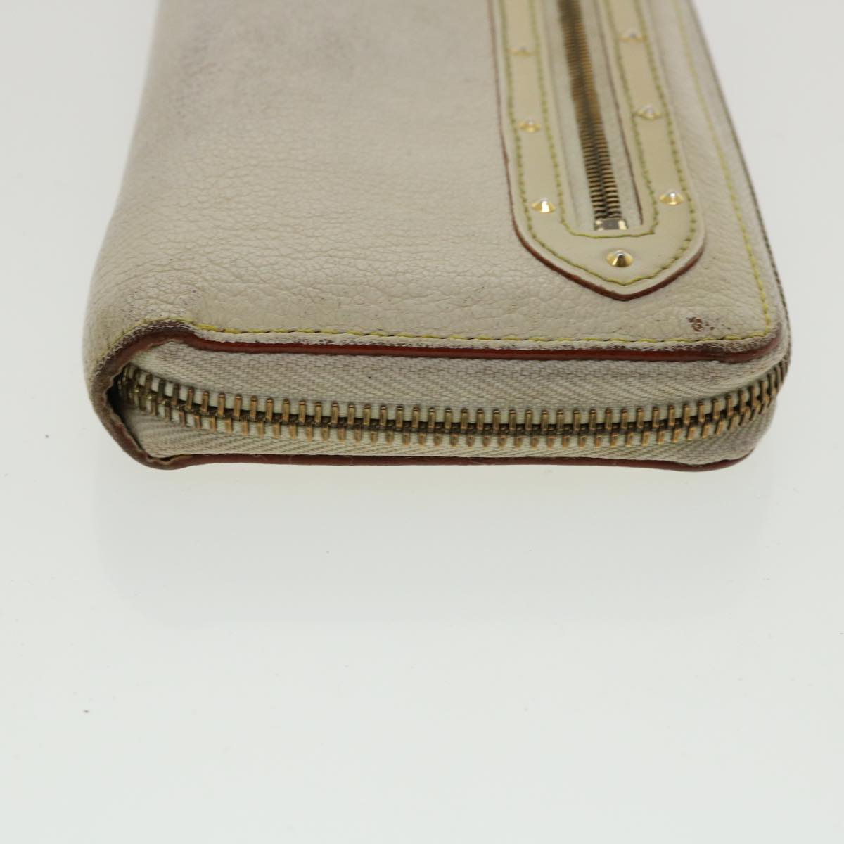 LOUIS VUITTON Damier Ebene Epi Wallet Leather 3 Set Black White LV Auth am3539