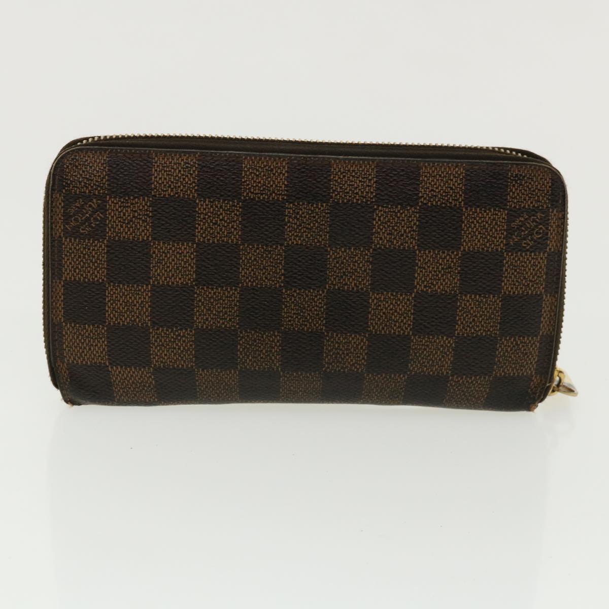 LOUIS VUITTON Damier Ebene Epi Wallet Leather 3 Set Black White LV Auth am3539