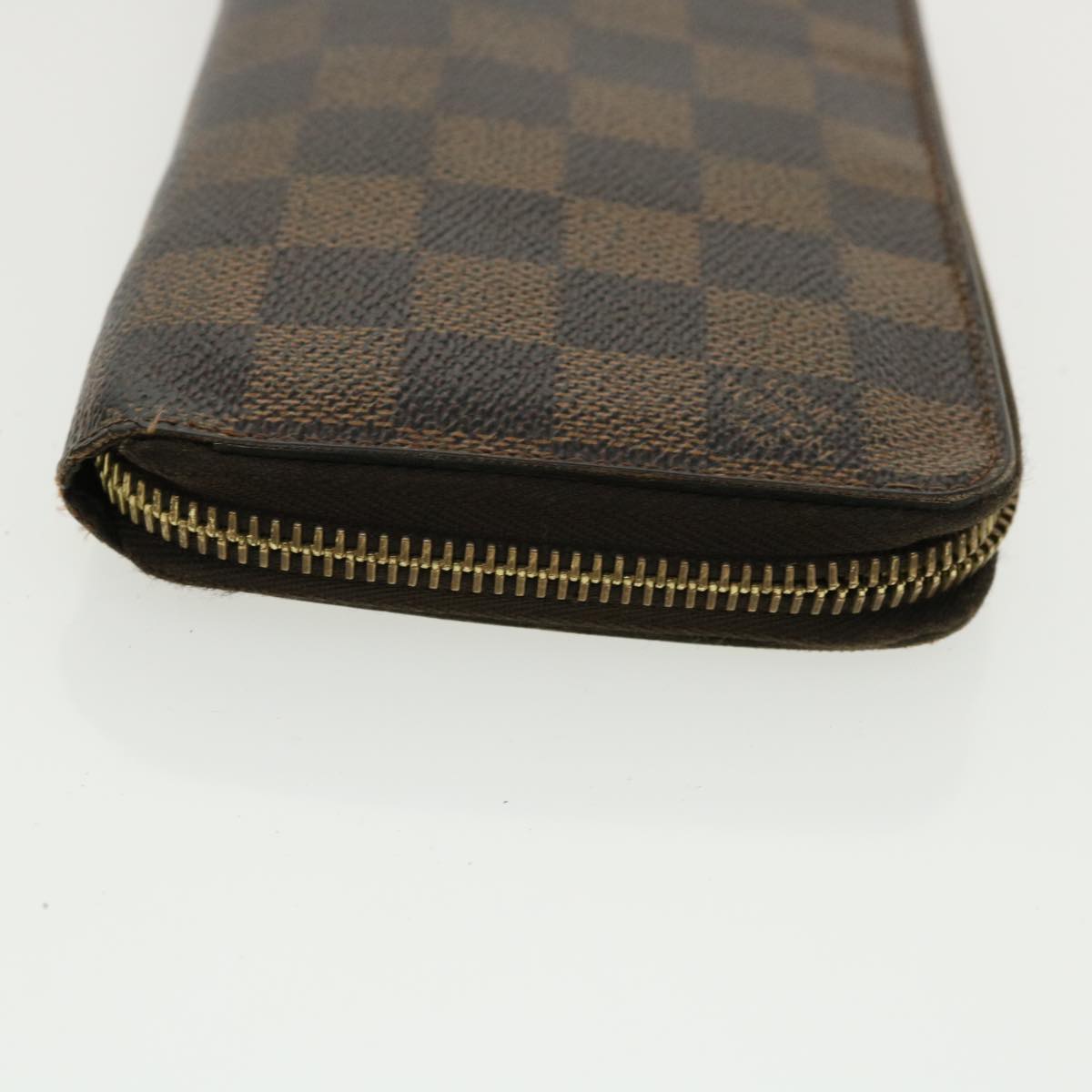 LOUIS VUITTON Damier Ebene Epi Wallet Leather 3 Set Black White LV Auth am3539