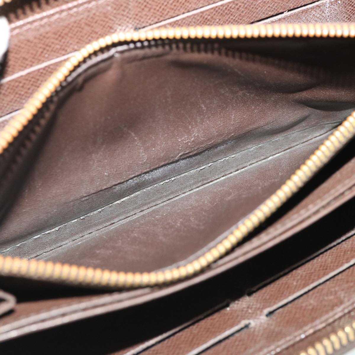 LOUIS VUITTON Damier Ebene Epi Wallet Leather 3 Set Black White LV Auth am3539