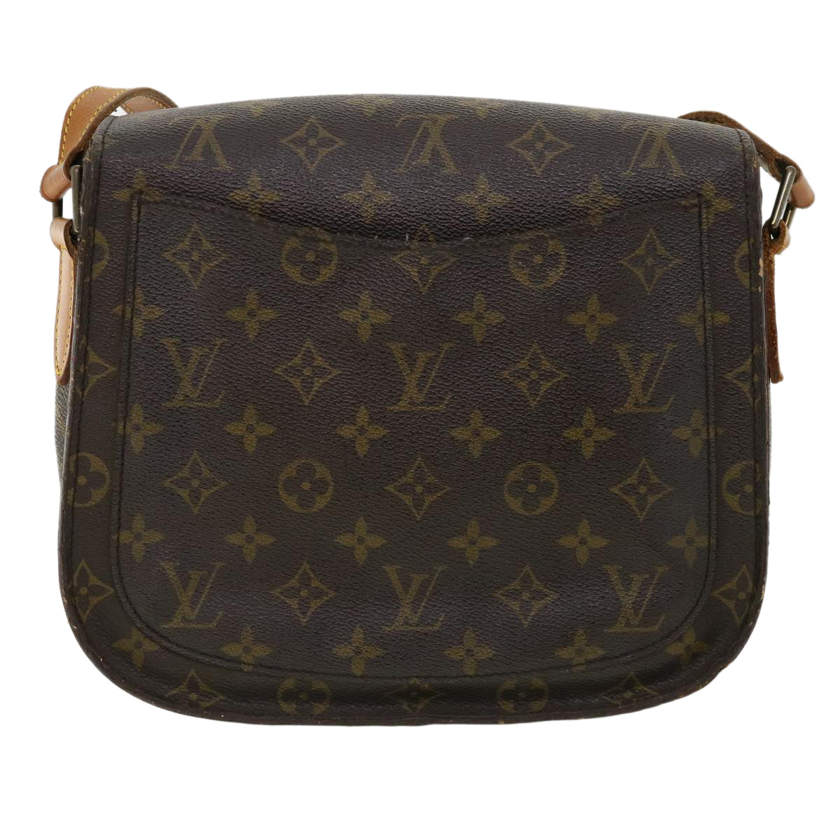 LOUIS VUITTON Monogram Saint Cloud GM Shoulder Bag M51242 LV Auth am3542