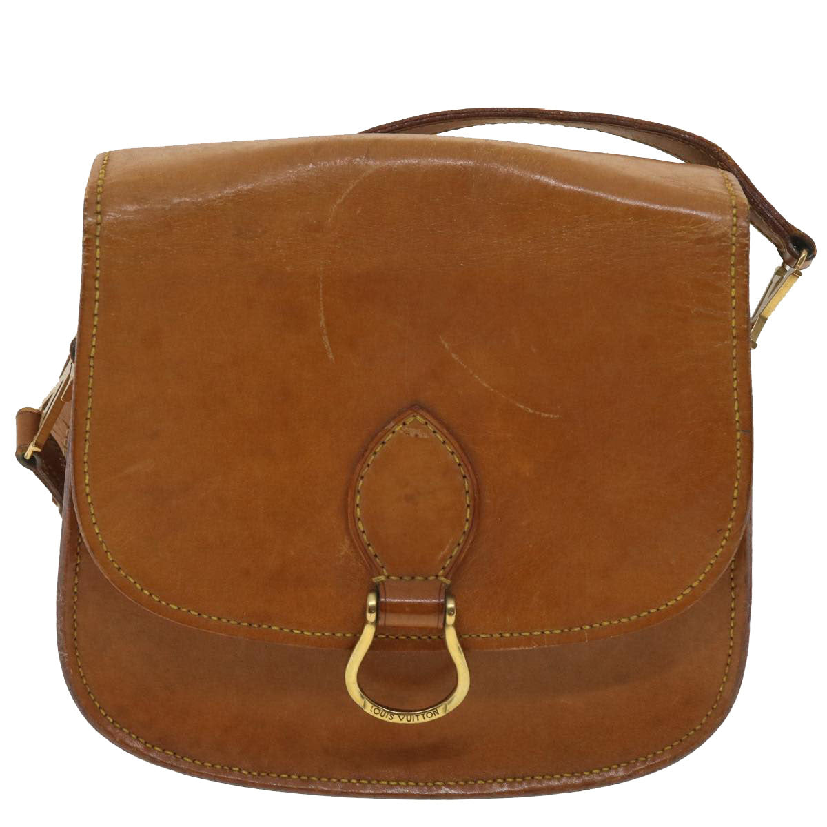 LOUIS VUITTON Nomad Saint Cloud MM Shoulder Bag Brown M52193 LV Auth am3760