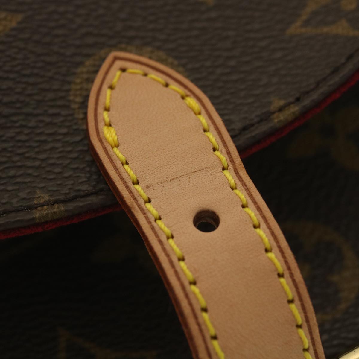LOUIS VUITTON Monogram Tambourine Shoulder Bag M51179 LV Auth am3965SA