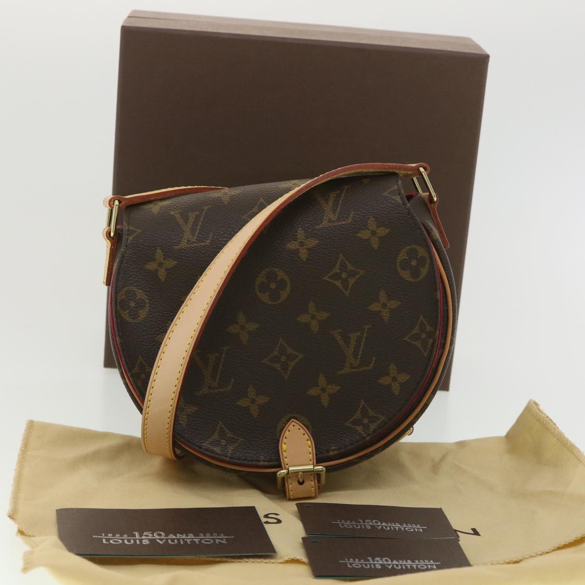 LOUIS VUITTON Monogram Tambourine Shoulder Bag M51179 LV Auth am3965SA