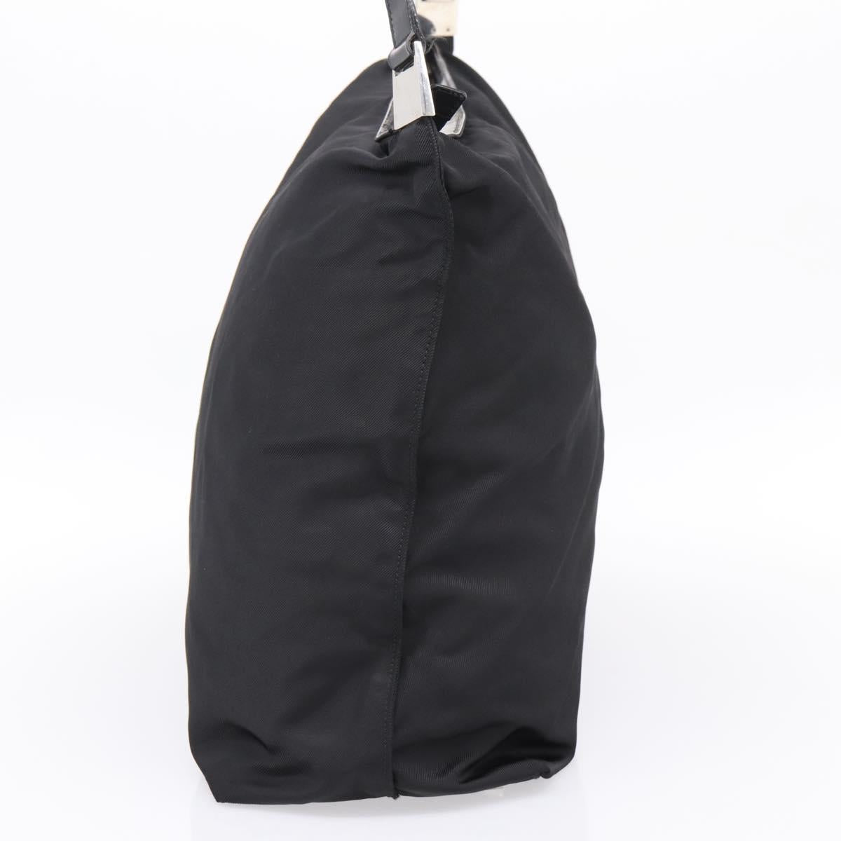 GUCCI Boston Bag Nylon Black 012 2122 0161 10 Auth am4144
