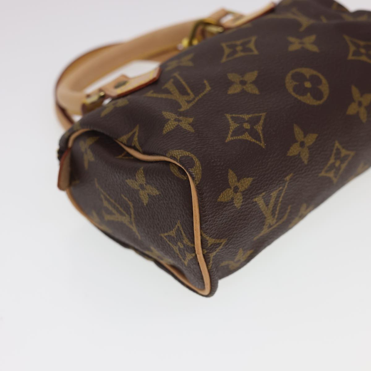 LOUIS VUITTON Monogram Mini Speedy Hand Bag M41534 LV Auth am4166V