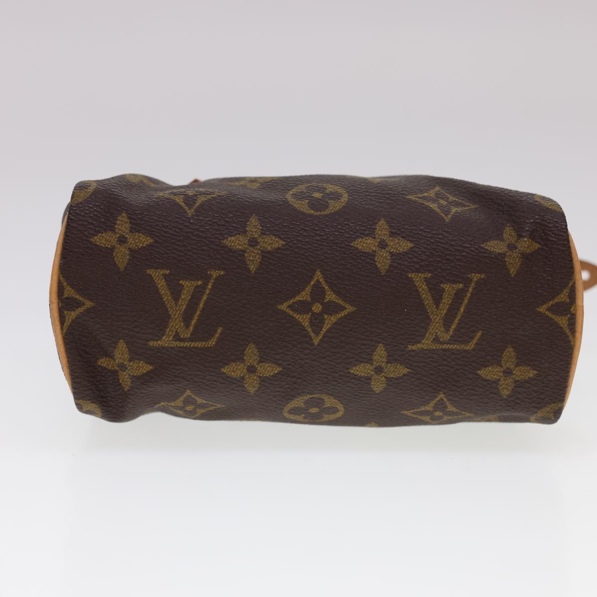 LOUIS VUITTON Monogram Mini Speedy Hand Bag M41534 LV Auth am4166V