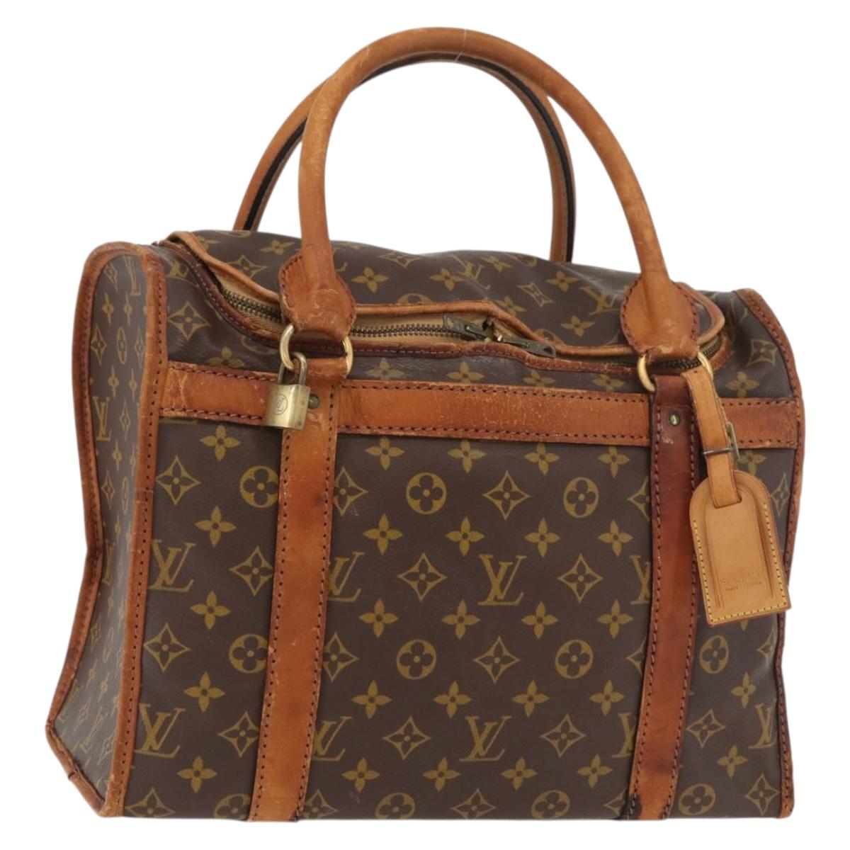 LOUIS VUITTON Monogram Sac Shan 40 Boston Bag M42024 LV Auth am4746
